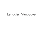 "Lenodia | Vancouver" in thin montserat ,black, no bg